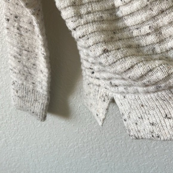 Madewell Marled Belmont Donegal Mock Neck Sweater Small - Picture 5 of 8